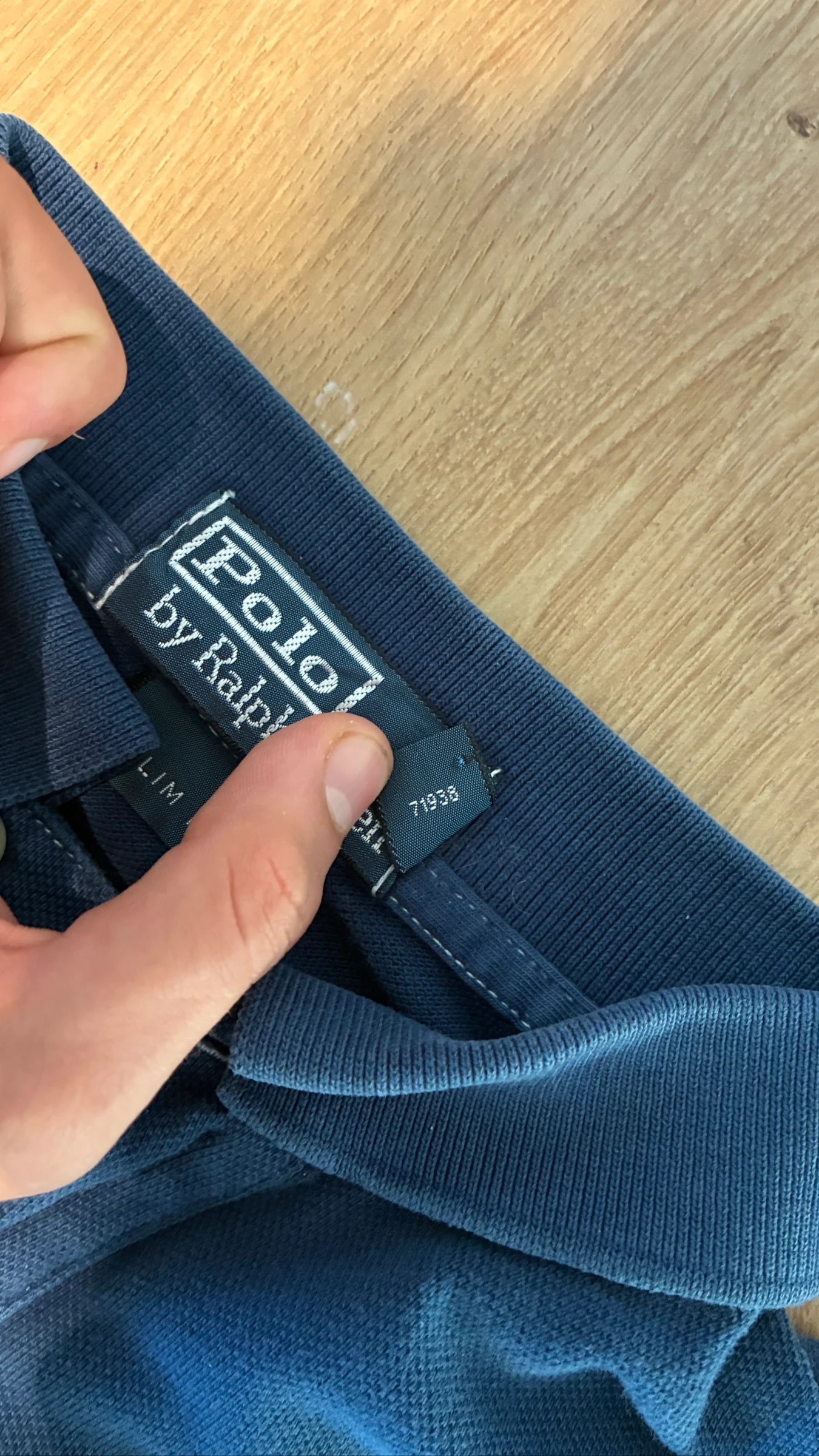 Navy Blue Ralph Lauren Polo – Size S – Slim Fit – photo 6
